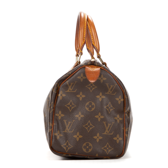 Louis Vuitton Speedy 25  in Brown Monogram Canvas - Picture 4 of 6